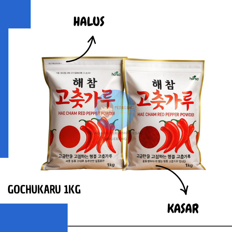 

Hae Cham Gochugaru 1Kg / Bubuk Cabai Korea / Cabe Gochukaru Import