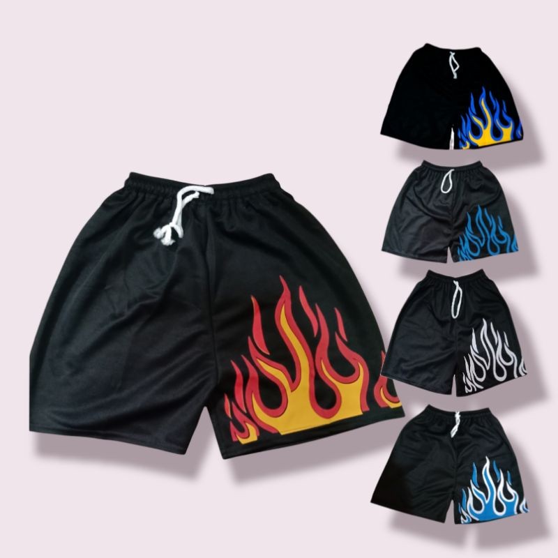 Boxer / Celana kolor pria motif api terbaik [BISA COD]