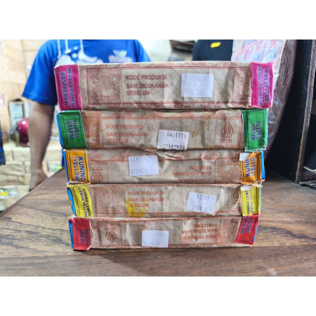 

Gincu angsa/Pewarna makanan 1 batang isi 10 pcs