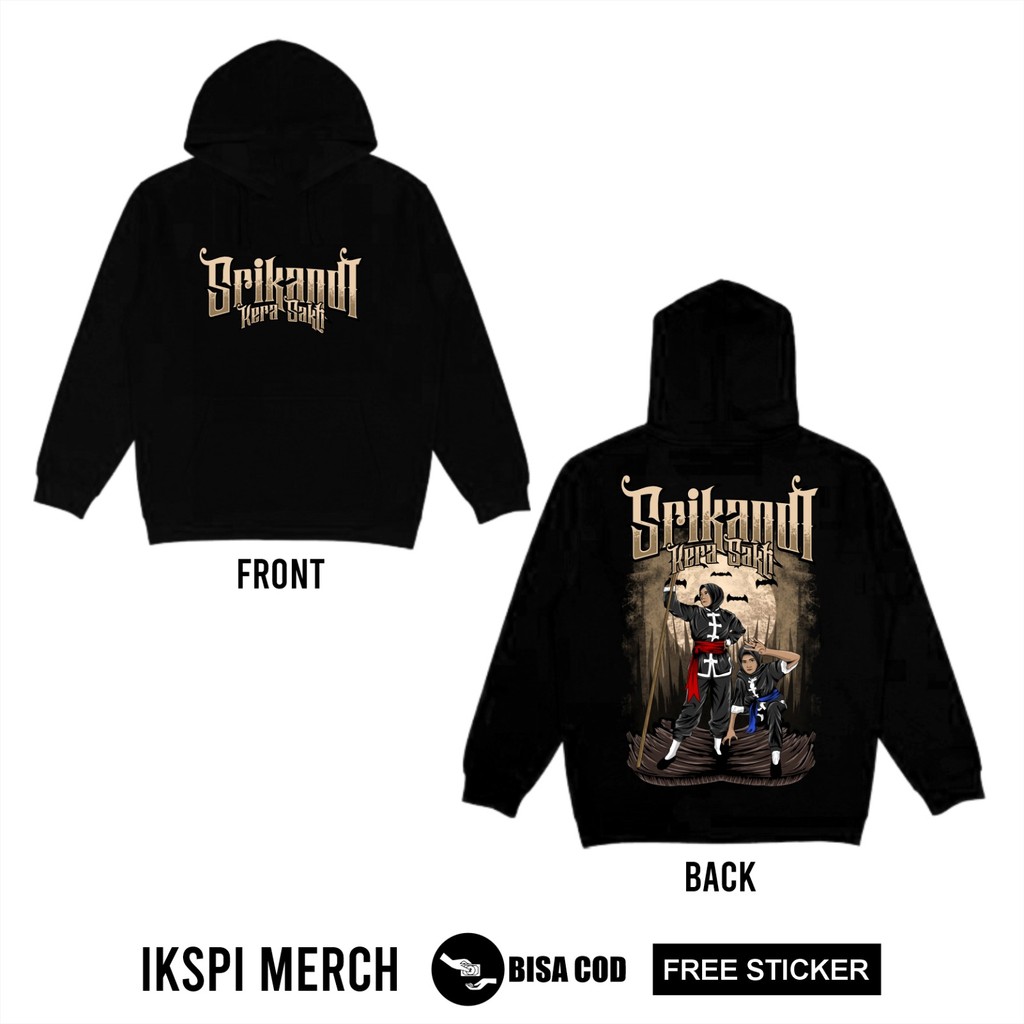 HOODIE IKSPI SRIKANDI KERA SAKTI JAKET IKSPI TERBARU - JAKET KERA SAKTI - JAKET HOODIE IKSPI SIMPEL 