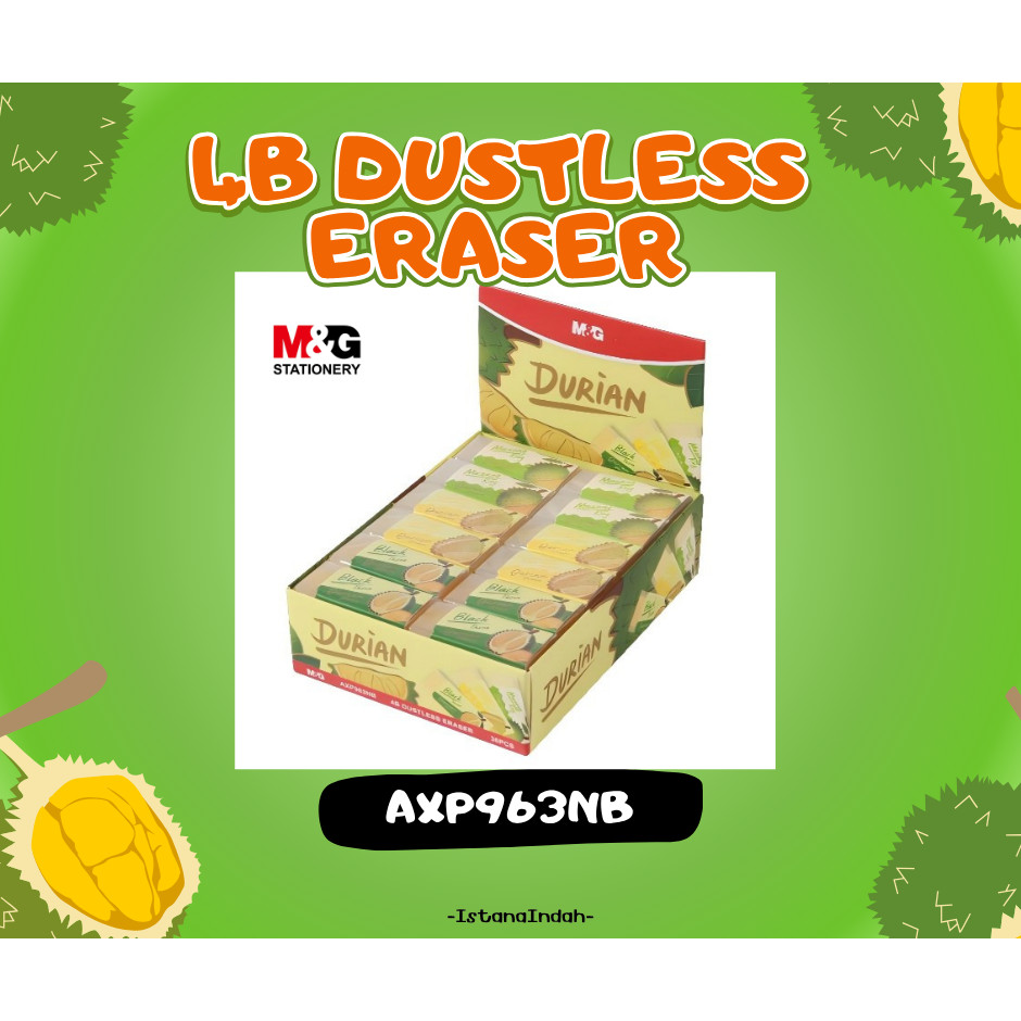 

M&G 4B Dustless Eraser Fruity Scent "DURIAN" AXP963NB