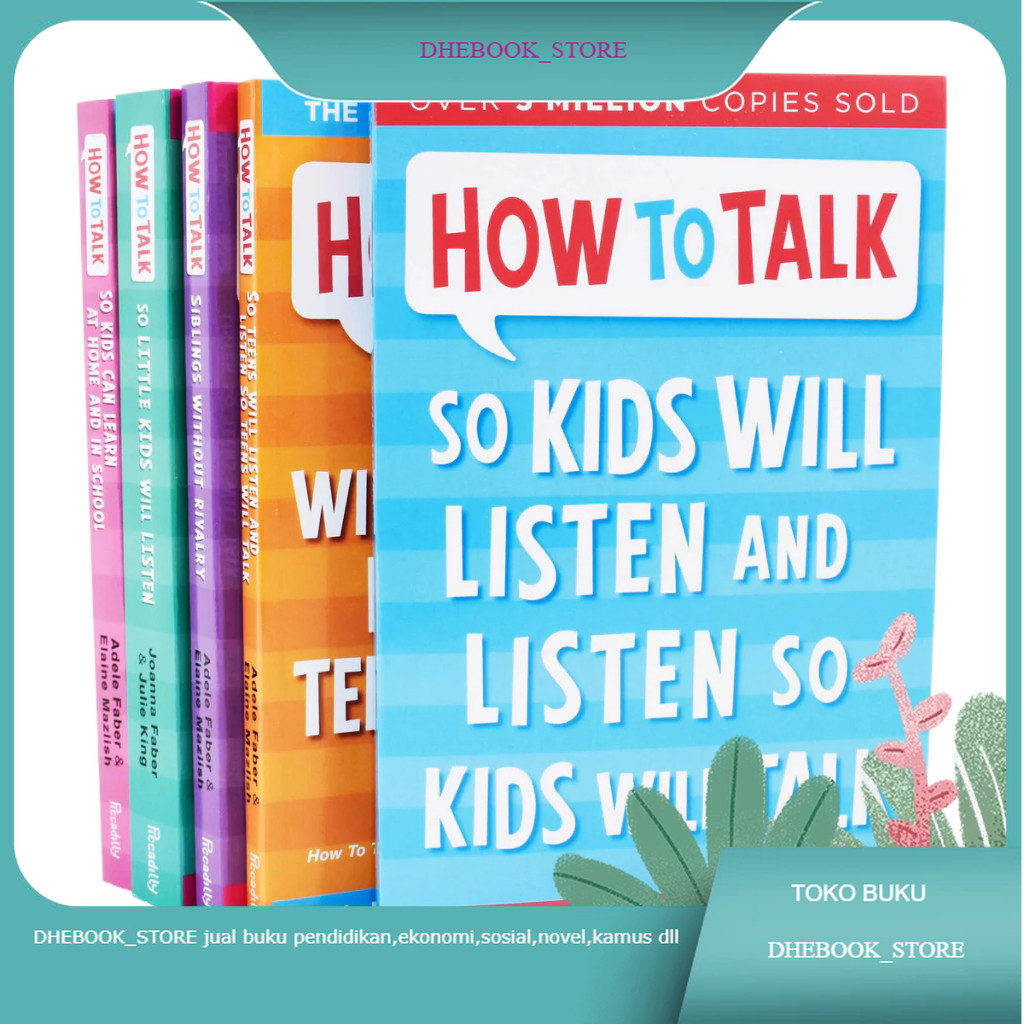 Buku (eng) How to Talk Series by Adele Faber
