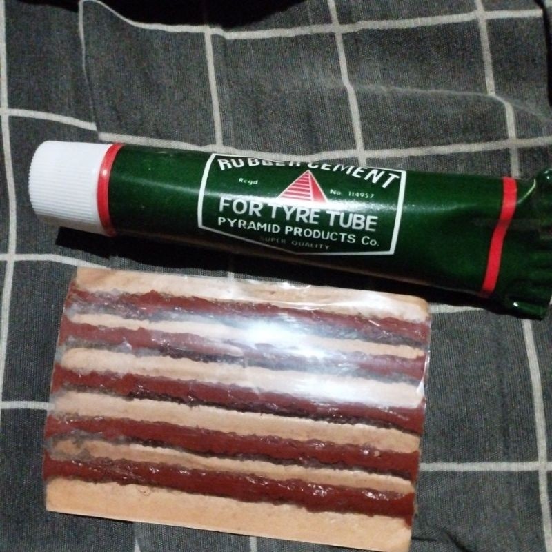 Lem Karet Tambal Ban Dan Lem Cacing Tubles Lem Tip Top Free Karet Tubles PREMIUM