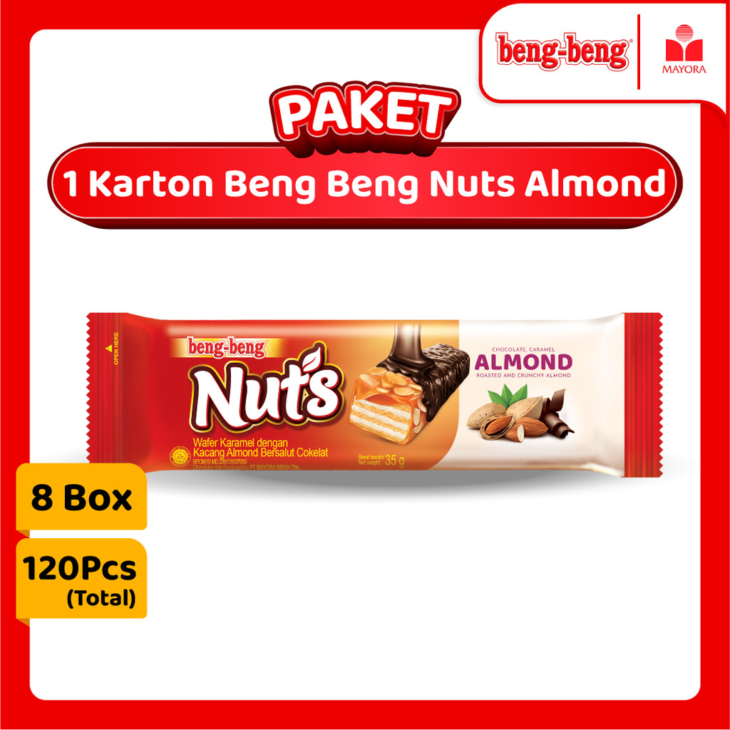 

Paket 1 Karton Beng Beng Nuts Almond