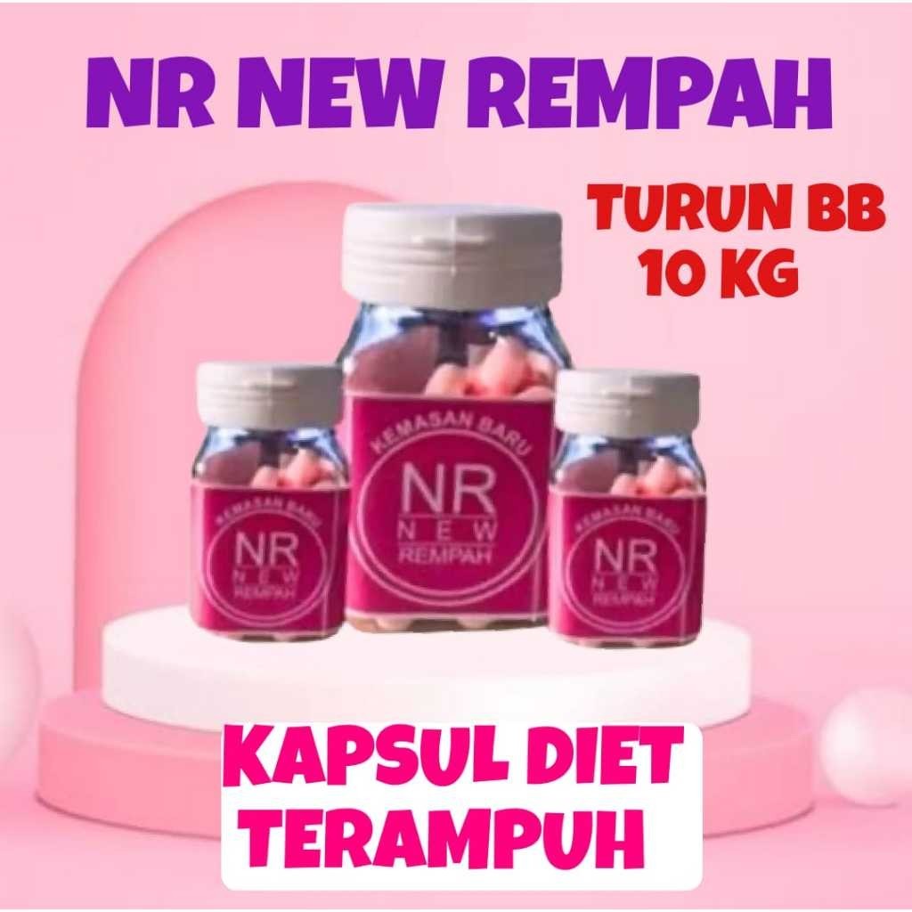 NR New Rempah Kapsul Pelangsing Diet Obat Diet Cepat Kurus Slimming Capsule Herbal Organik Penurun B