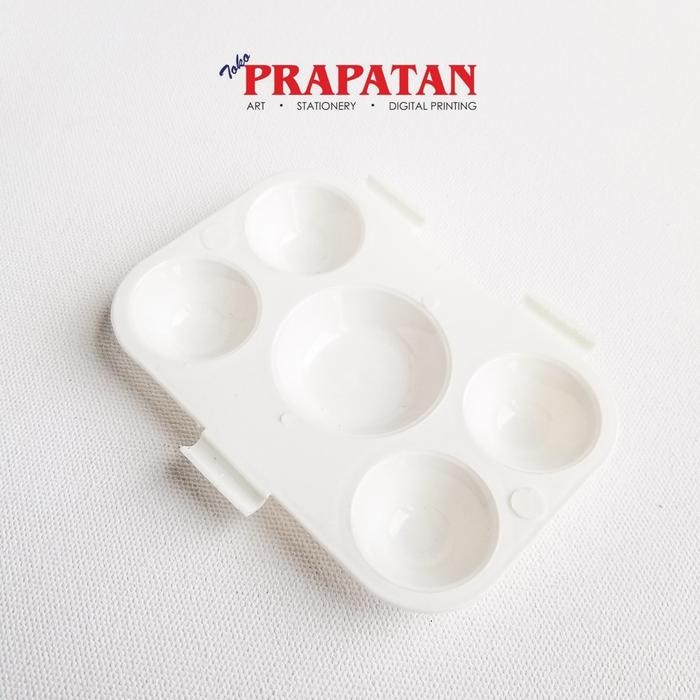 

Palet Plastik / Palet Lukis Mini / Plastic Palette - Spesifikasi