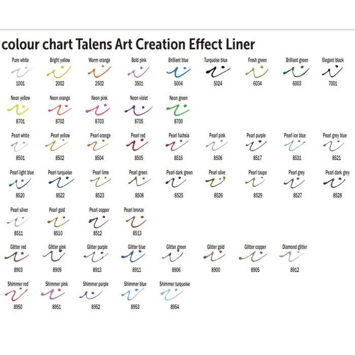 

Talens Art Creation Effect Liner 28ml - PURE WHITE