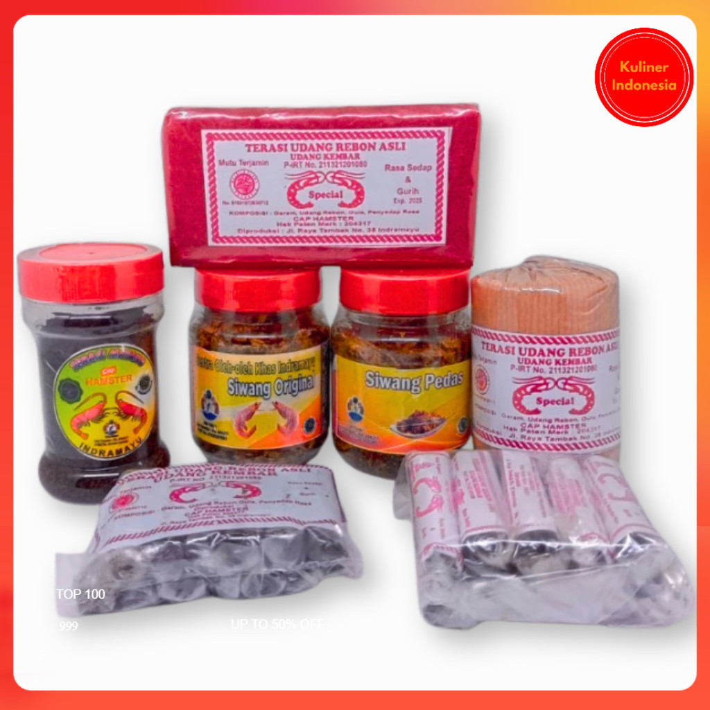 

Terasi Udang Asli Udang Rebon Siwang Terasi Bawang Matang Siap Makan Oleh Oleh Khas Cirebon
