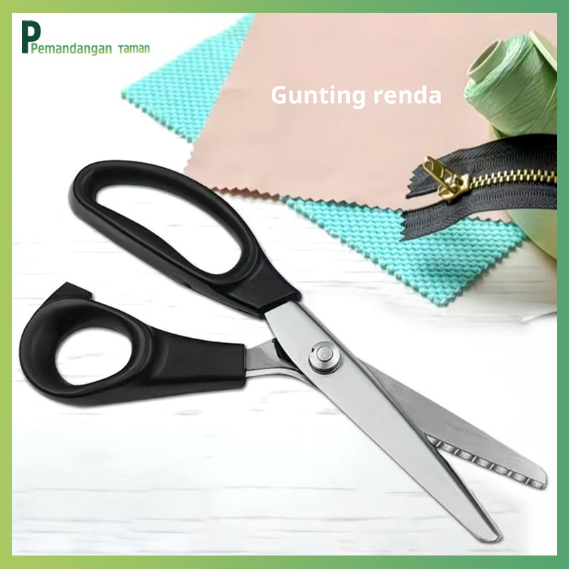 

Gunting renda, gunting gelombang, gunting penjahit buatan tangan, gunting kain berpola, gunting gigi anjing segitiga, gunting kantor