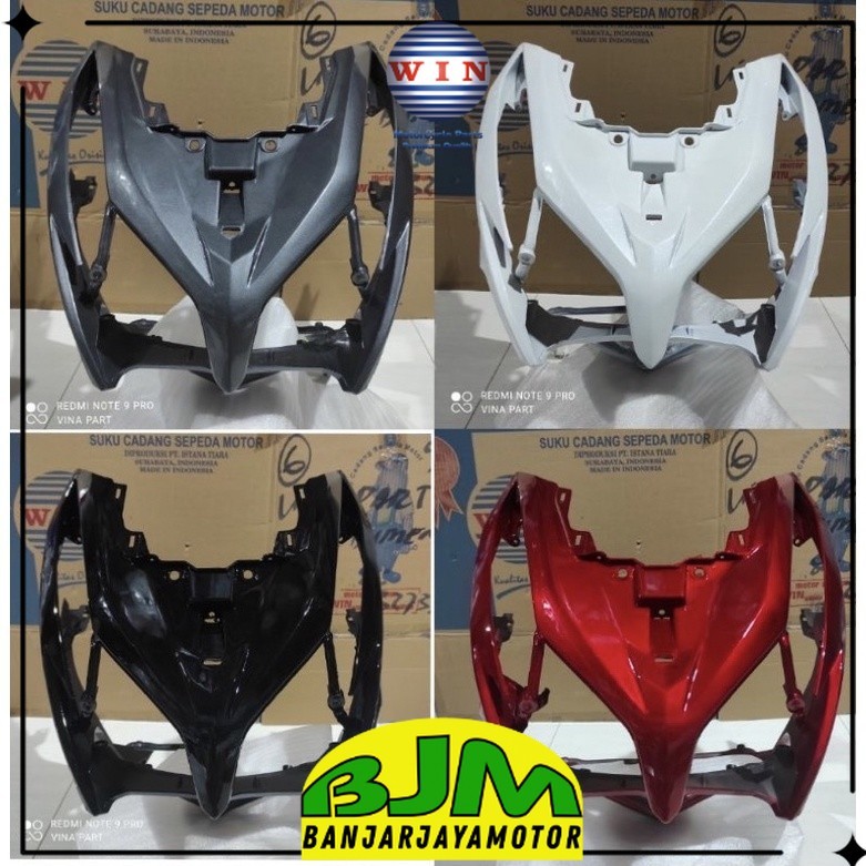 Tameng Vario Techno 125 PGMFI 2011 2012 2013 2014 | Panel Besar WIN | cover motor honda original old