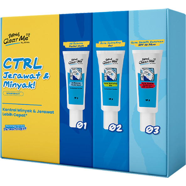 [NOT FOR SALE] GIMMICK Dermies  Clear Me CTRL Starter Kit