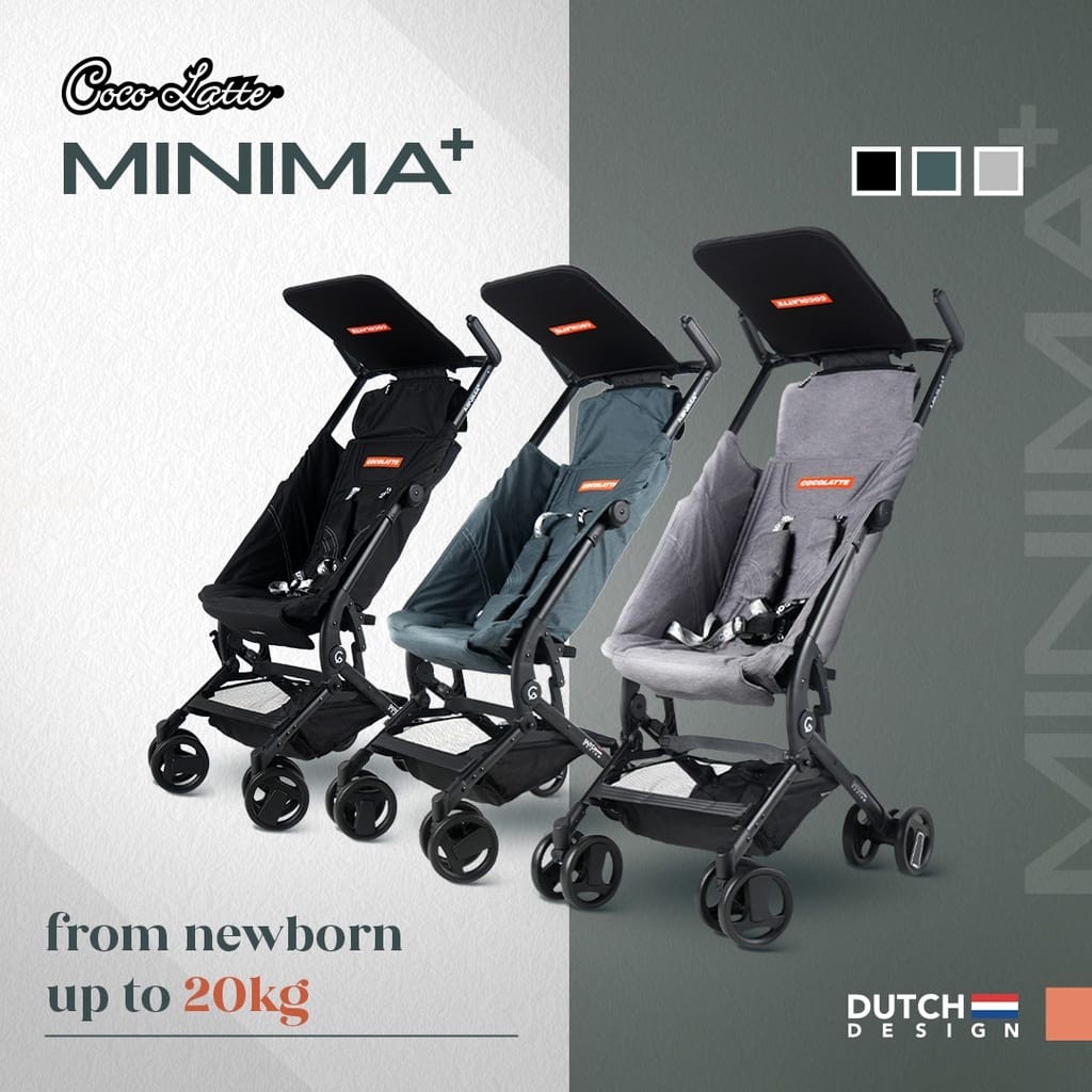 Terlaris Cocolatte Minima+ Cabin Size / Kereta Dorong Cocolatte / Cocolatte Minima / Stroller Travel