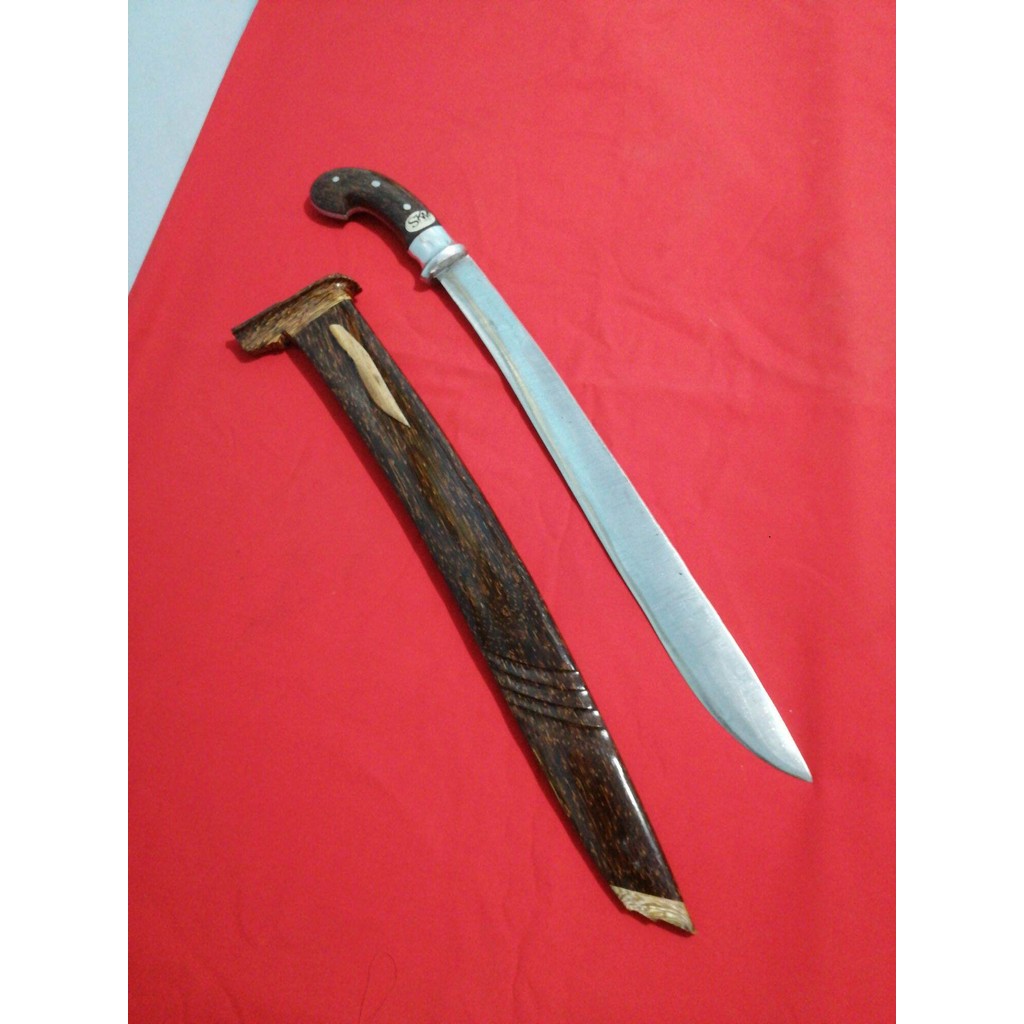 Golok sembelih super tajamm / Golok sembelih super tajam Panjang baja per fulltang kayu aren