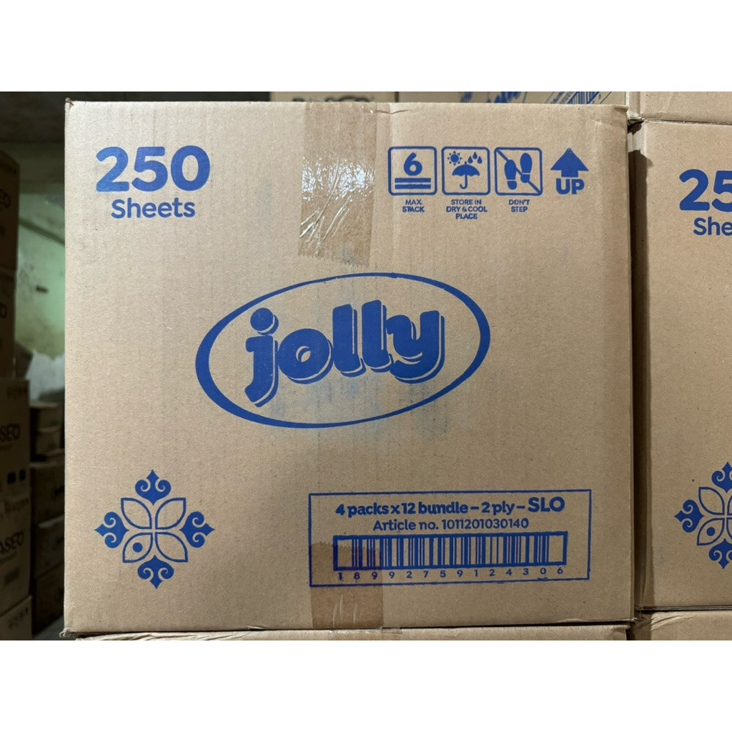 Tisu Joly 250 sheets @ 48 bks / 1 dus
