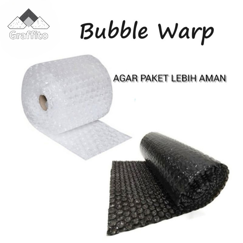 

Graffito - Bubble Wrap 20 Meter Extra Packing Panjang Gulungan