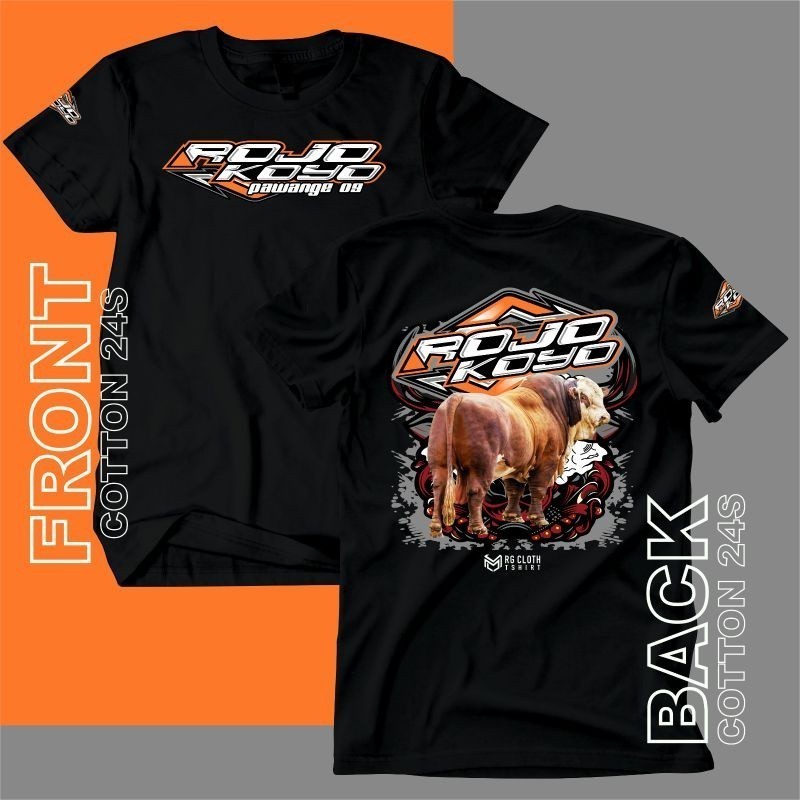 Kaos Sapi / Kaos Rojokoyo / kaos Keren / Cotton 24s PREMIUM