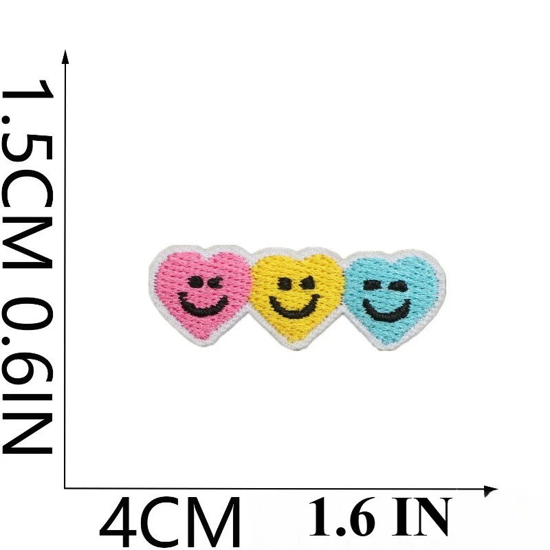 

Mini Drink Cup Embroidery Cloth Sticker Card Cover Dress Up Cow Patch Sticker Korean Handmade Shop Rice Ball Embroidery Stamp