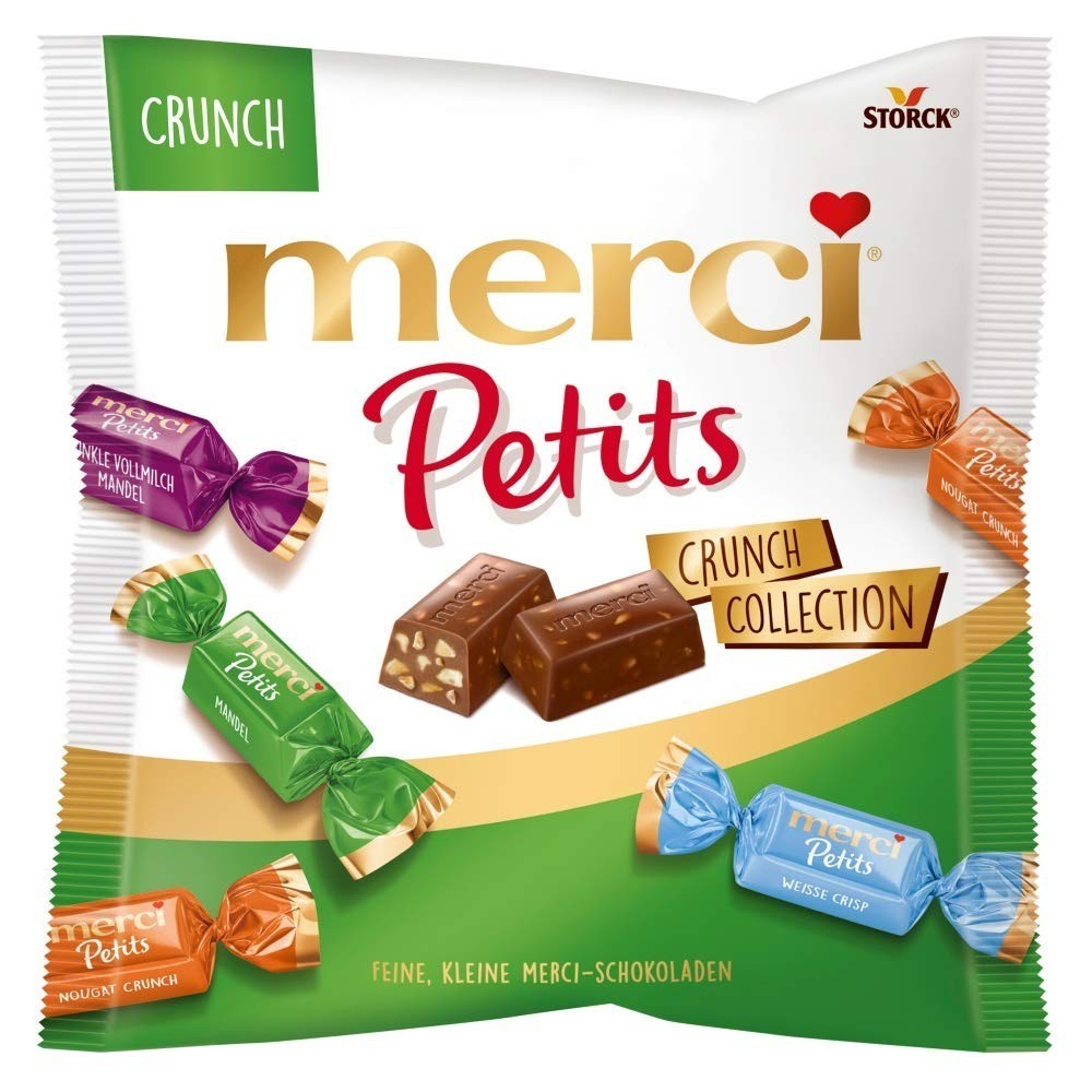 

Storck MERCI Petits Crunch Collection 125gram asal Eropa