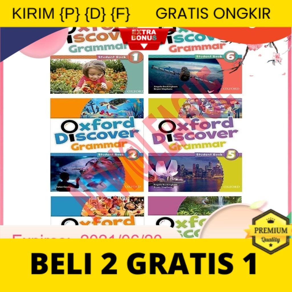 

{P} {D} {F} New Arrival / Ox Discover Grammar Student Book 1 2 3 4 5 6 / Color