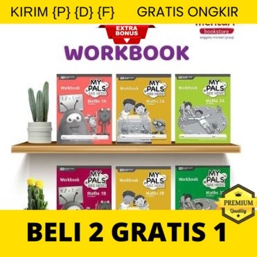 

{P} {D} {F} My Pals Are Here! Math, Workbook | Buku Pelajaran Matematika SD