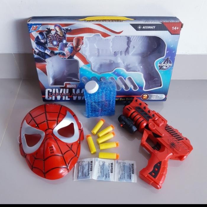 Rumi Project Mainan Pistol Peluru Lunak Water Gel