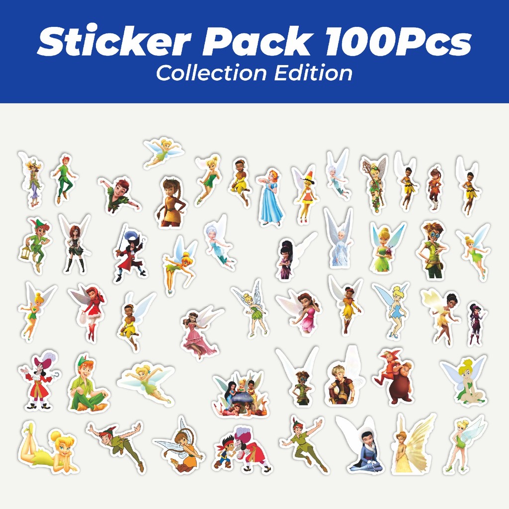 

Hot Stiker Tinker Bell V2 Lucu Anti Air Stikers Berperekat Waterproof Sticker Decal Buat Motor Helm Buku Journal Koper Casing HP Laptop Botol Minum