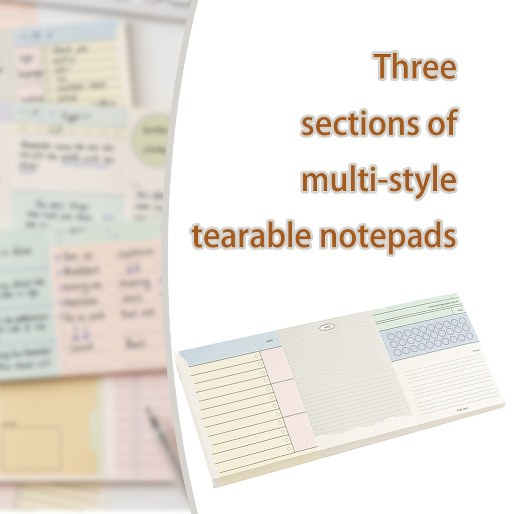 

[Organizer Siswa] Kertas Memo Tahan Air/Dengan Sistem Cabik Rapi untuk Jadwal Pelajaran