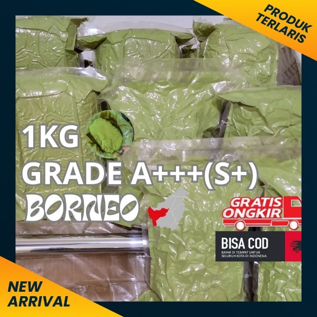 

Premium keratonn Kalbar Green Asli Hulu Keratuhm Powder A+++(S+) 1kg