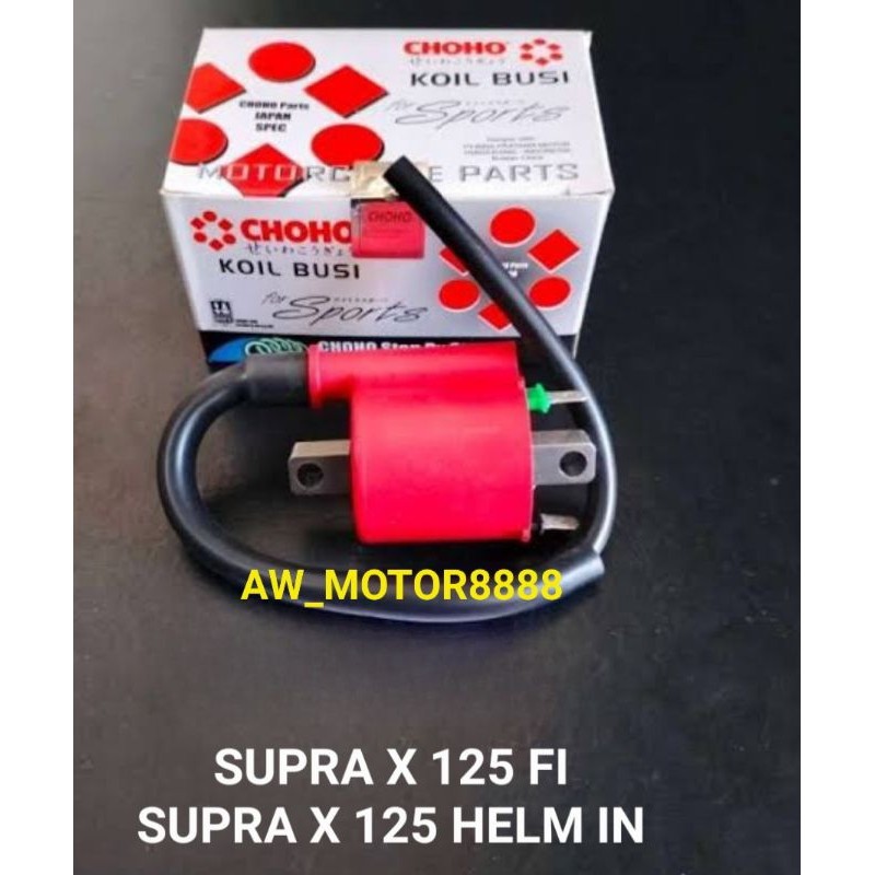 KOIL COIL SUPRA X 125 FI INJEKSI / SUPRA X 125 HELM IN KOIL COIL PENGAPIAN IGNITION KOIL COIL BUSI (