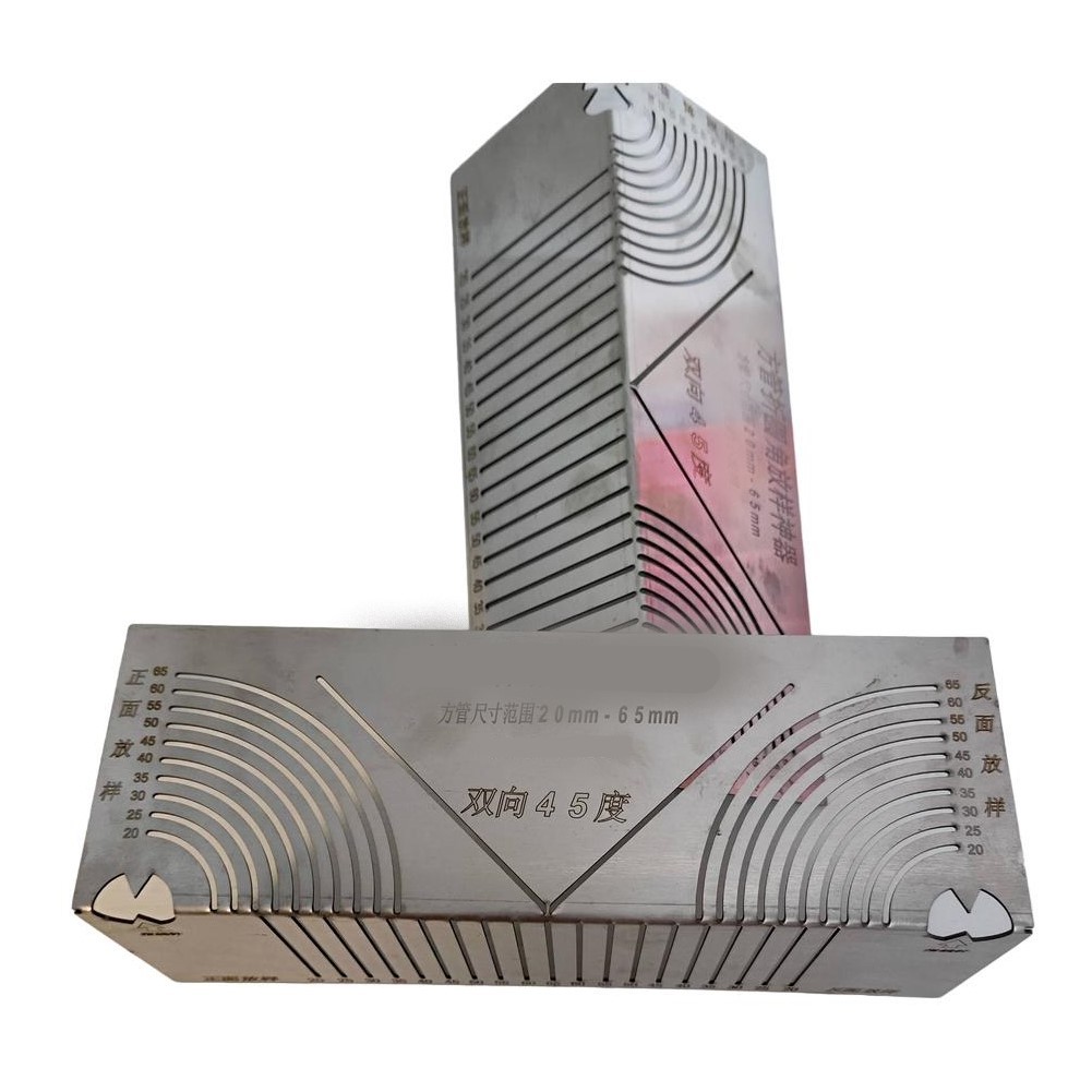 

Rounded Corner Ruler Drawing Tool Professional Drawing 45-degree Angle Guidance Precise Line Drawing For DIY Projects