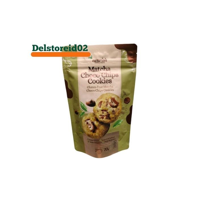 

Nourish matcha chocho chips cookies gluten free 70gr