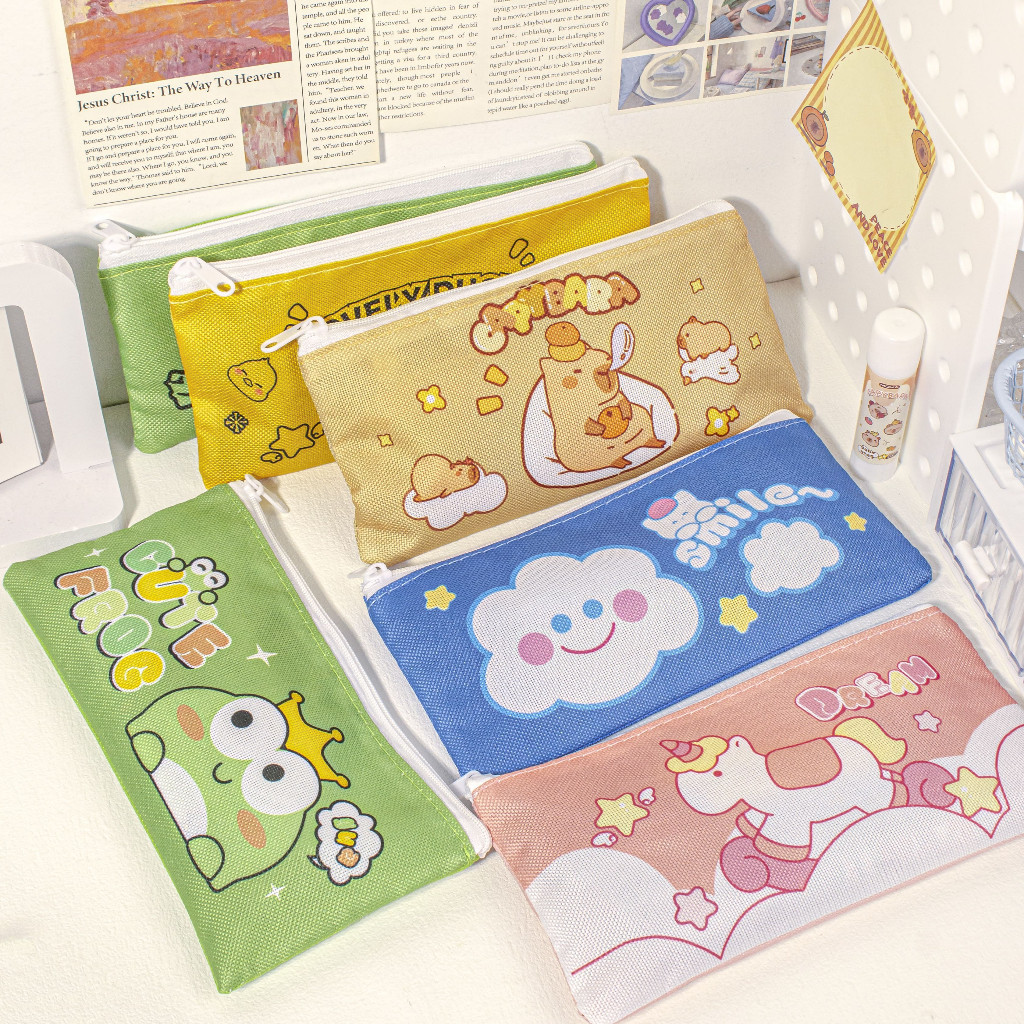 

KOTAK PENSIL BAHAN KANVAS / KOTAK PENSIL MOTIF LUCU UNIK / TEMPAT PENSIL / KOTAK PULPEN / TEMPAT ALAT TULIS