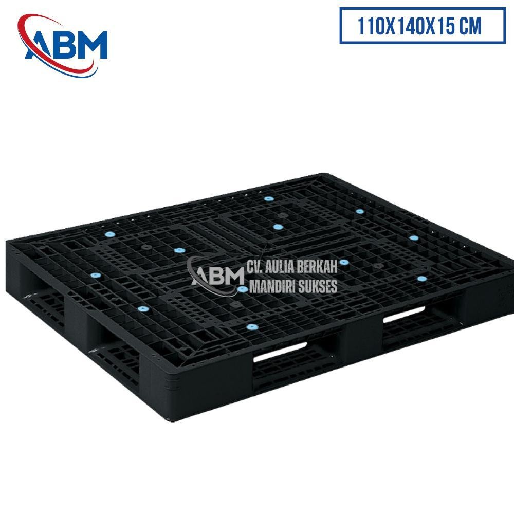 

Pallet Plastik Ukuran 110x140x15 cm - ABMAS28 - Hitam