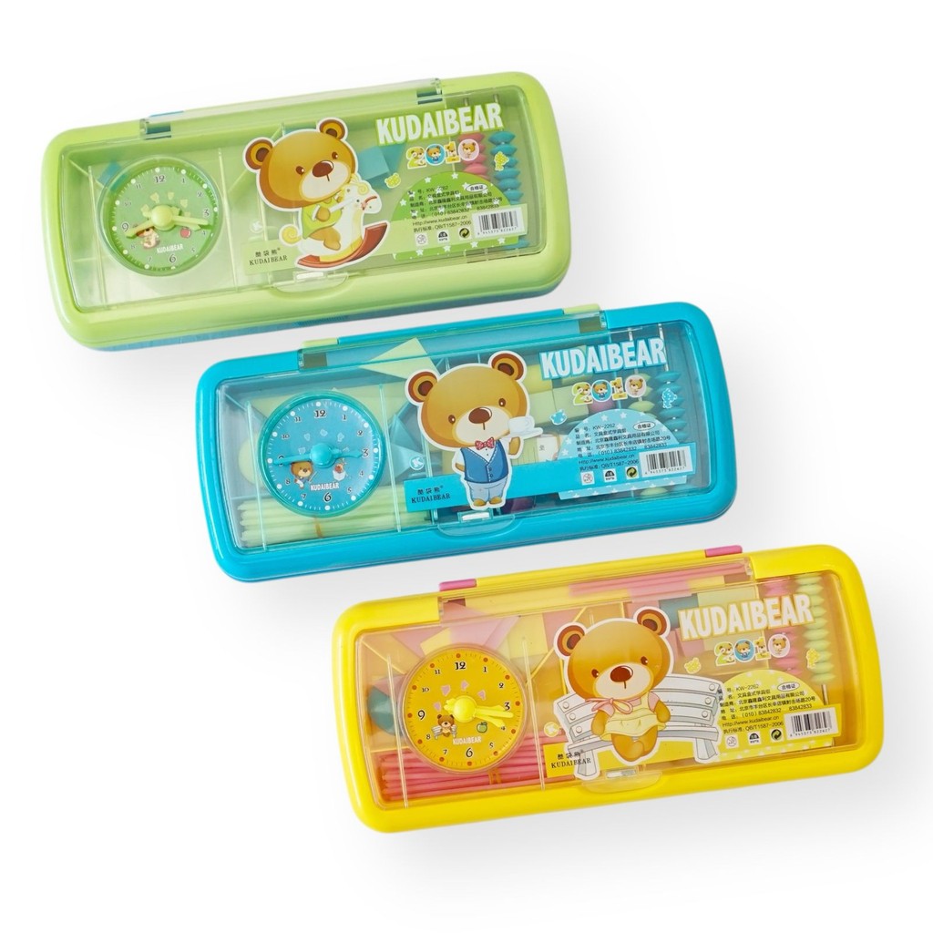 

PENCIL CASE BEAR / TEMPAT PENSIL TUMPUK SUSUN / KOTAK PENSIL PREMIUM