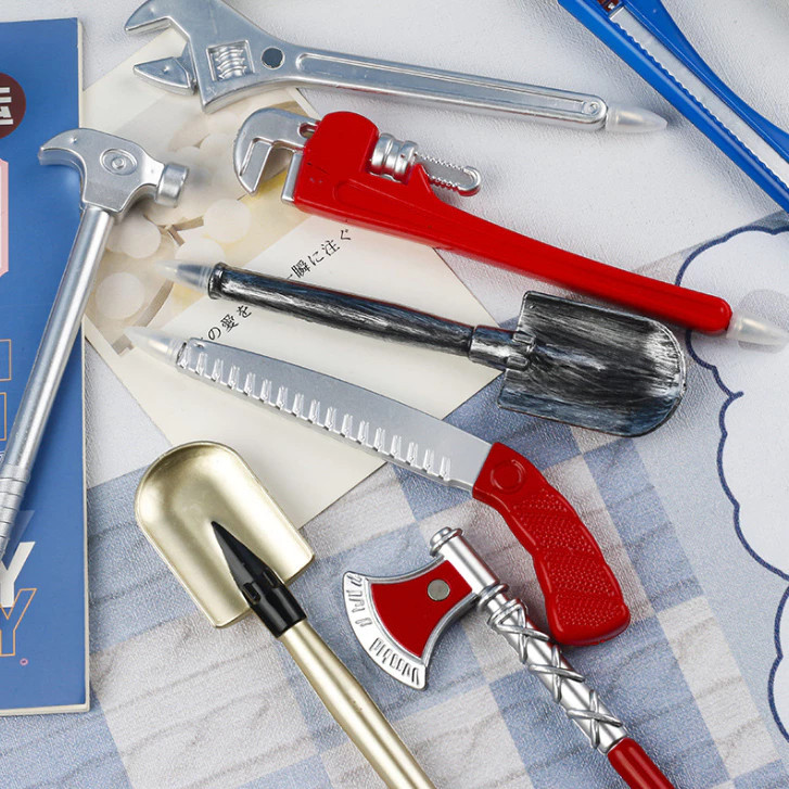 

Pulpen Bentuk Obeng Palu Unik Pena Alat Tulis Sekolah Anak