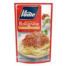 

La Fonte Saus Pasta Bolognese 315gr No Cook
