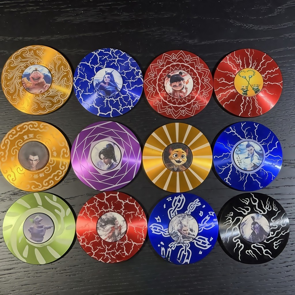 Alloy fingertip gyroscope decompression shield gyroscope decompression finger rotation metal finger 