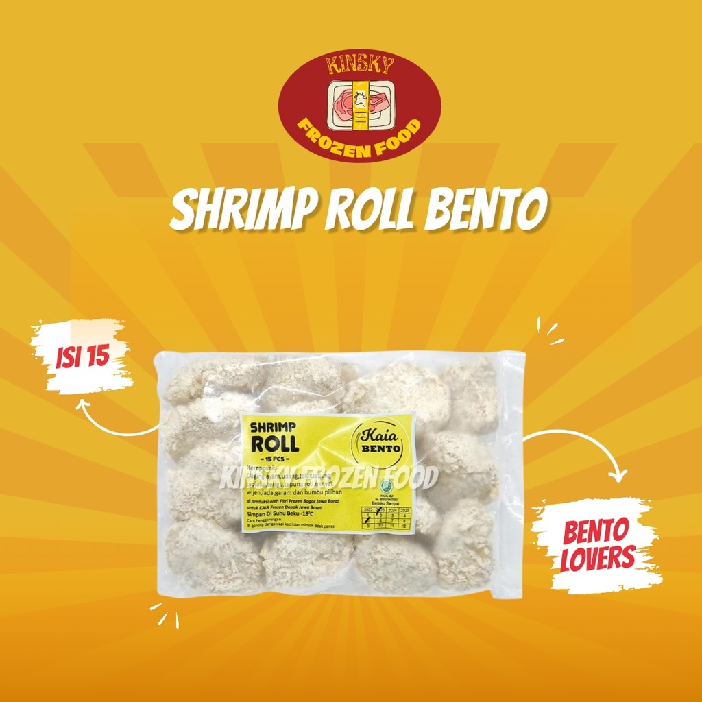 

SHRIMP ROLL BENTO ISI 15