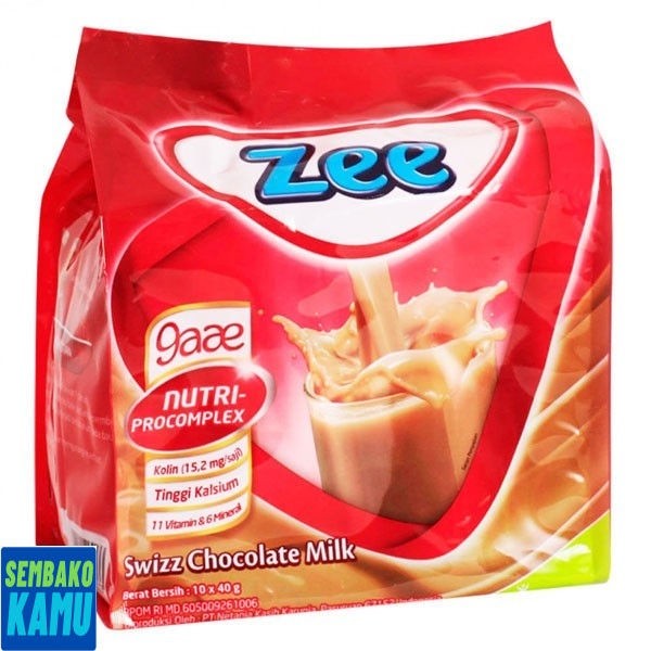 

Zee Milk Bag Swizz Chocolate 10 pcs x 40 gr