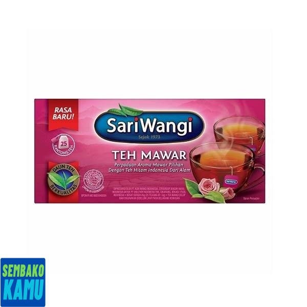 

Sariwangi Mawar Tea Bag 25 pcs x 1.8 gr