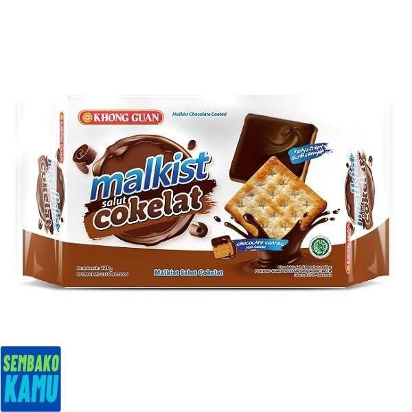 

Khongguan Malkist Cokelat Salut 120 gr