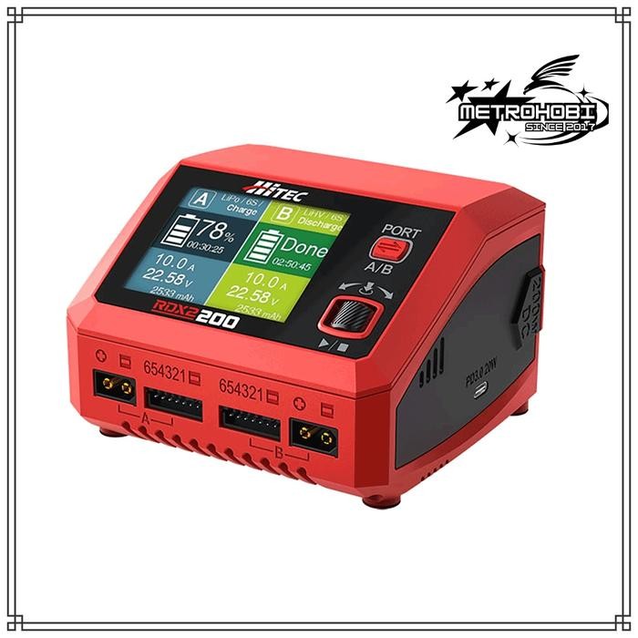 Charger RC Hitec RDX2 200 Two Port 200W