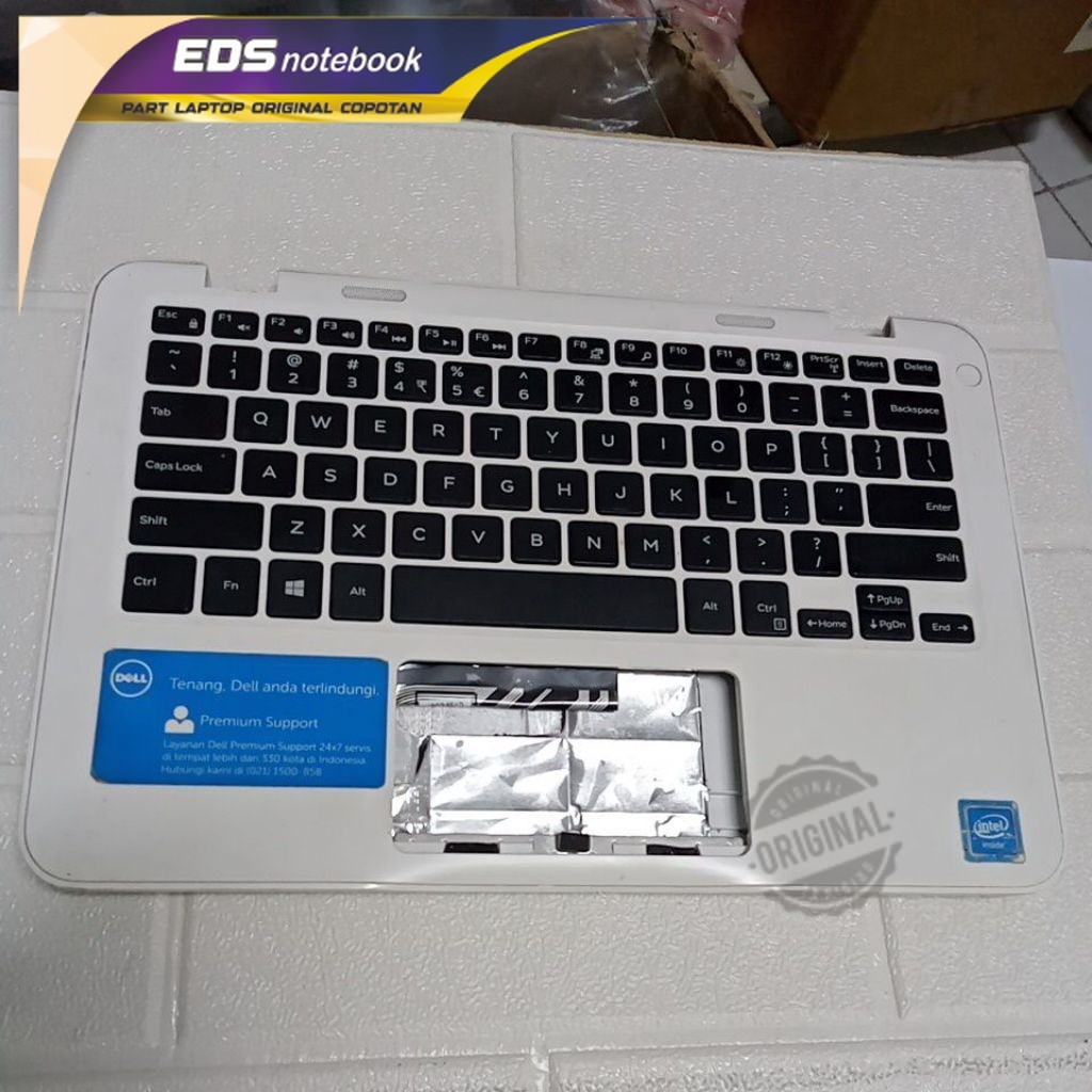 Casing Bawah Palmrest Keyboard set DELL Inspiron 11 3000 3180 3189 3162 P24T _putih
