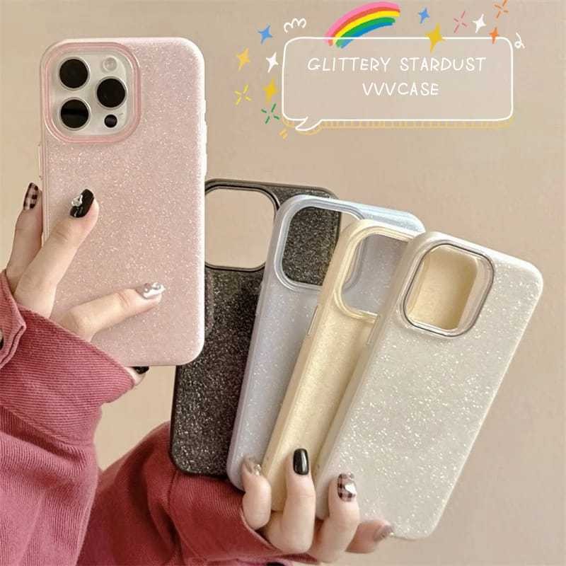 0560 CASE PREMIUM GLITTERY STARDUST BLINK BLING VIVO Y03 Y03T  Y18 Y36 Y27S V40LITE V50LITE Y100 Y28