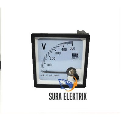 READY VOLT METER 500V 72x72 LUPIN