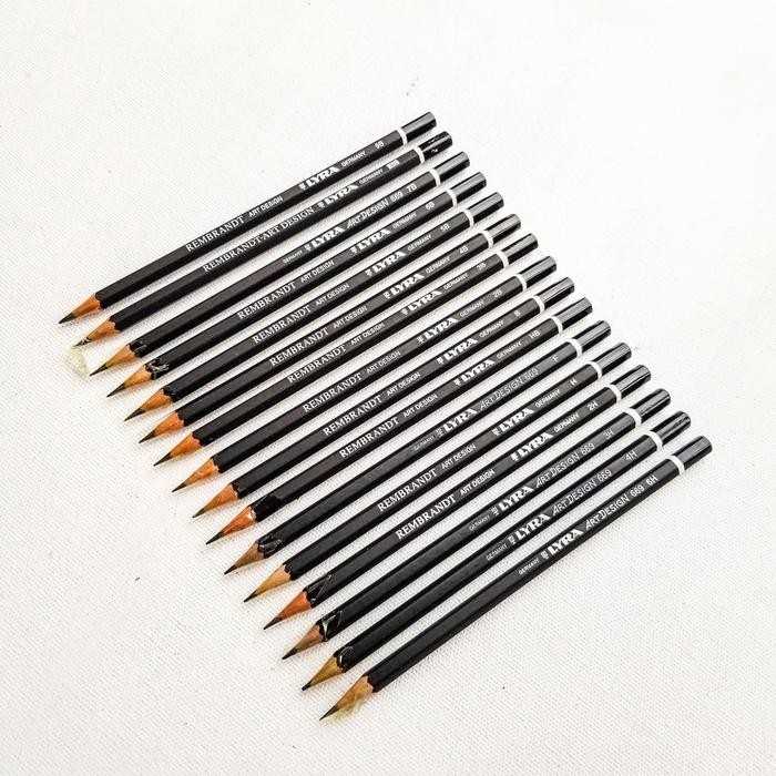 

TERLARIS! Lyra Rembrandt Art Design 669 Graphite Pencils - B