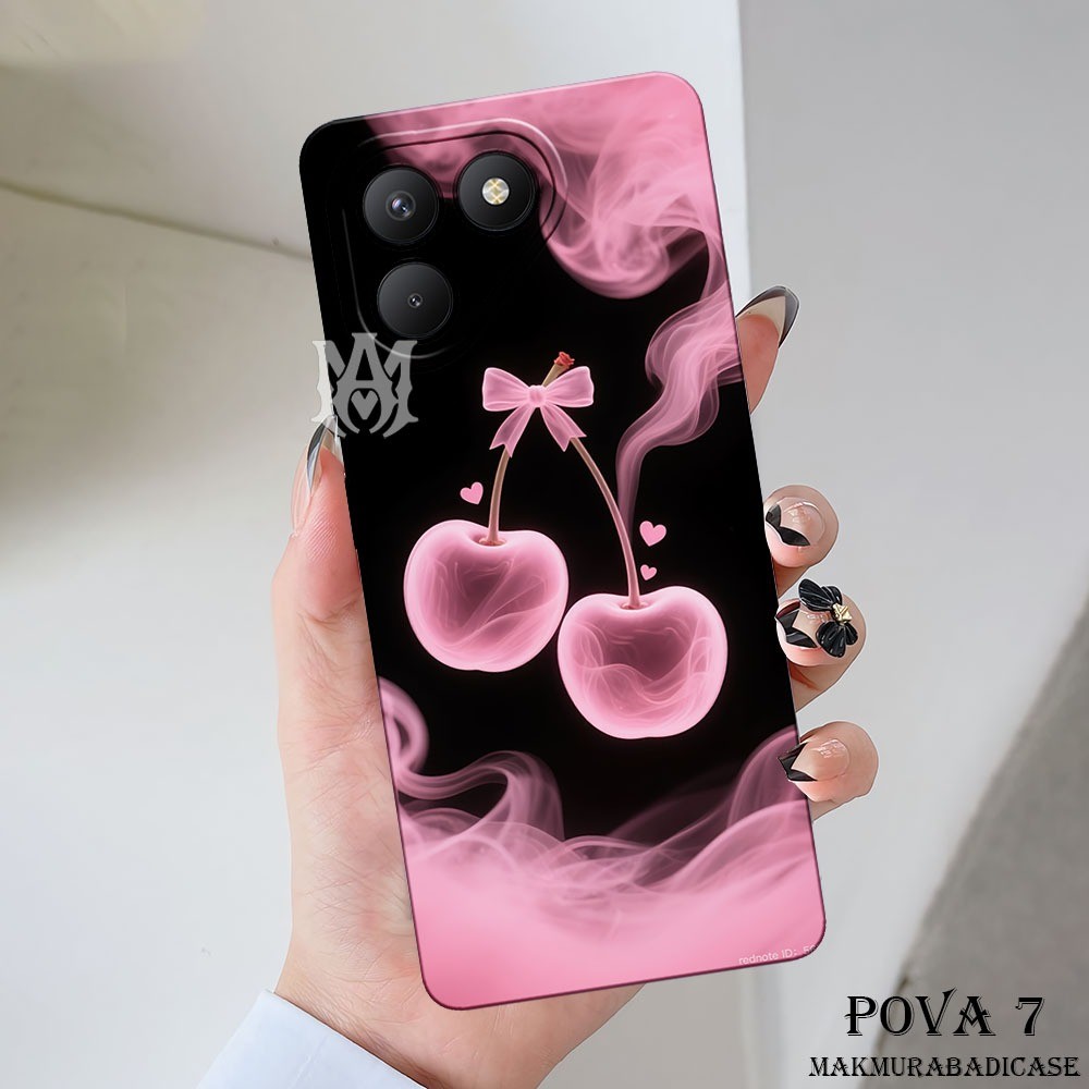 Softcase Pova 7 - Pova 6 Pro - Pova 5 - Pova 5 Pro [TPC04] Case HP Tecno Pova TPU - Silikon - Akseso