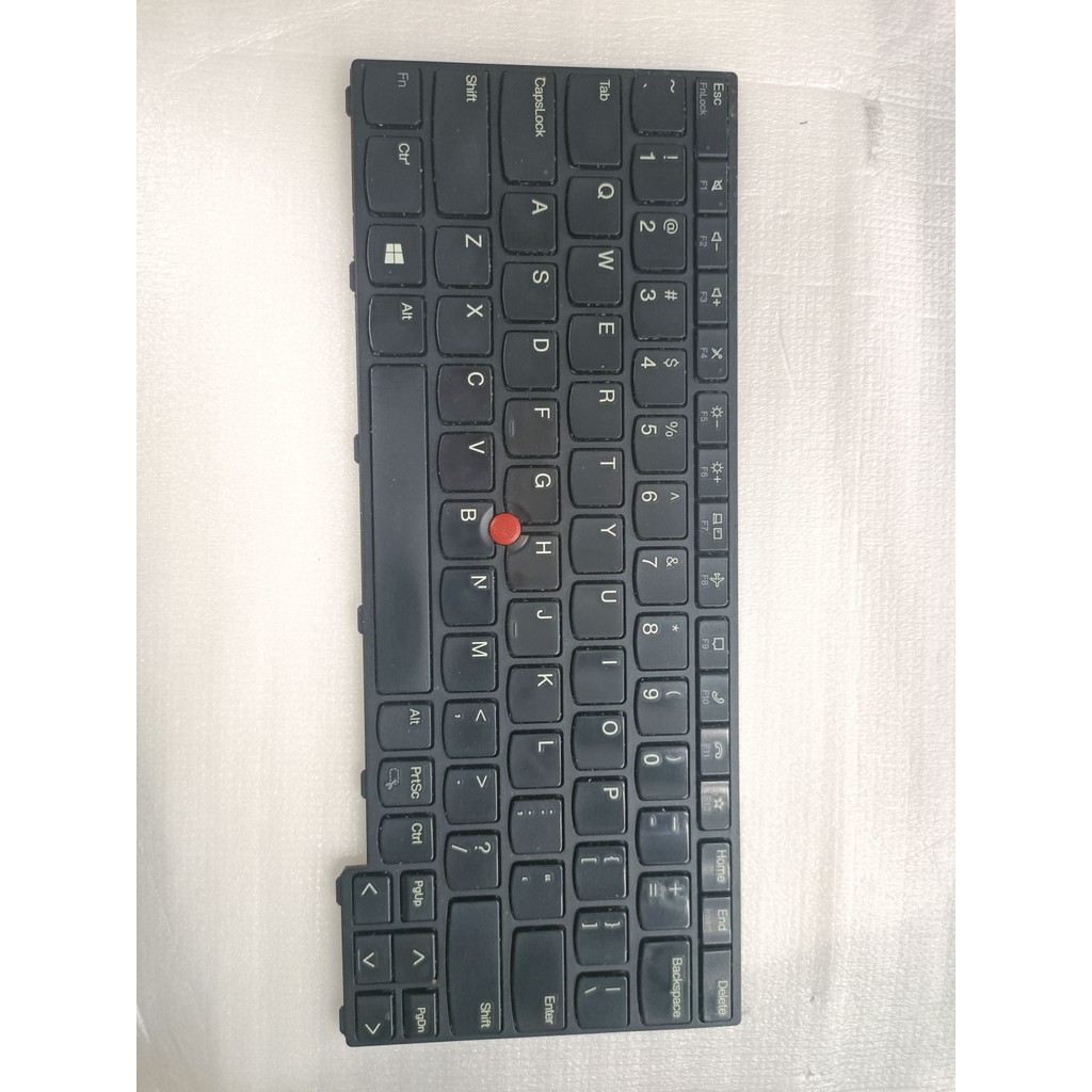 Used Original for Lenovo Thinkpad X13 L13 Gen2 Gen3 Laptop Keyboard Without Backlighting