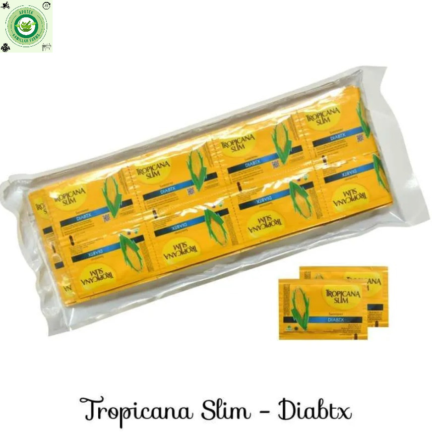 

Gula Diabetes Tropicana Slim Diatbx- 1 Pak isi 80 Sachet