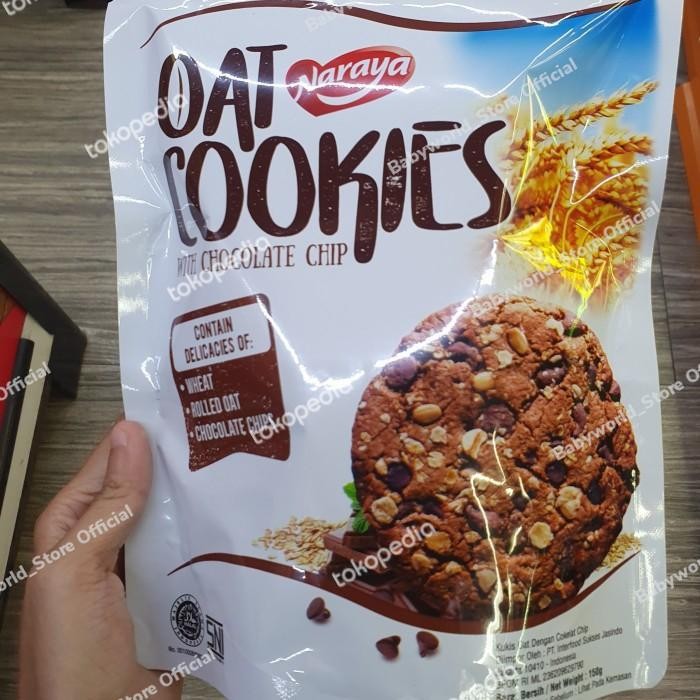 

Naraya Oat Cookies Chocochips Kukis Import 150gr